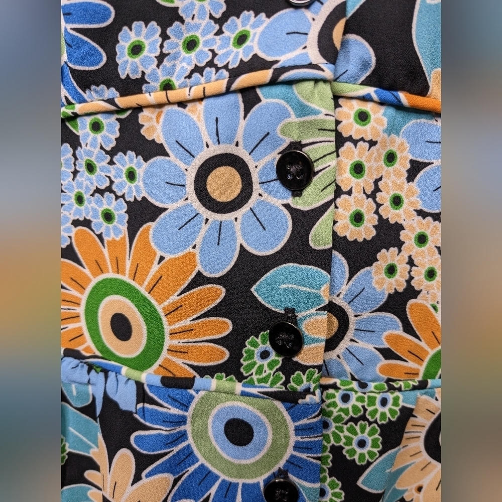 CABI Happy floral top size M - Picture 6 of 14